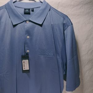 Fairway & Greene Pureformance 70/30 Cotton Poly Blend Polo Mens Sz. XL (NWT)